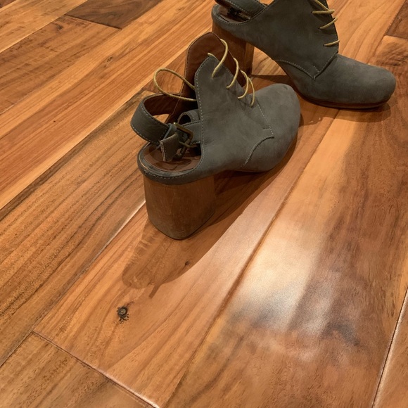 Rachel Comey grey wooden heels - Picture 4 of 6